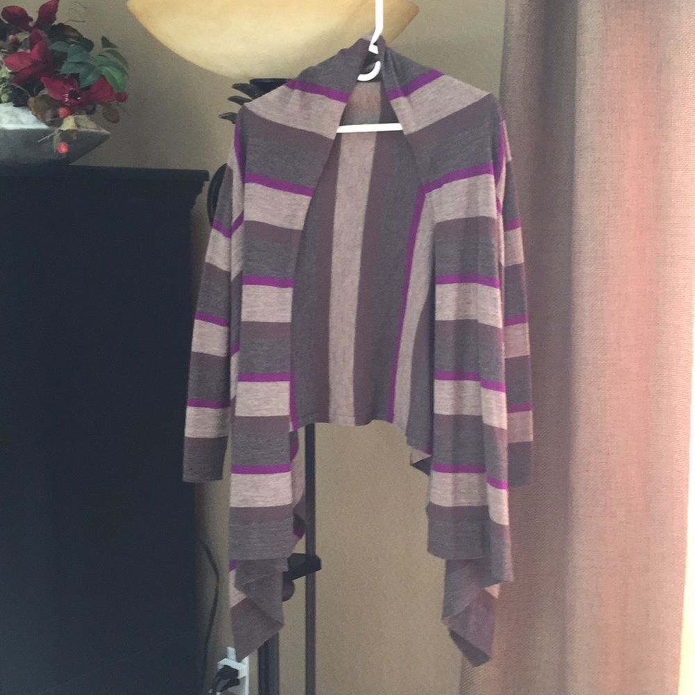 Cynthia Rowley waterfall cardigan wrap shrug